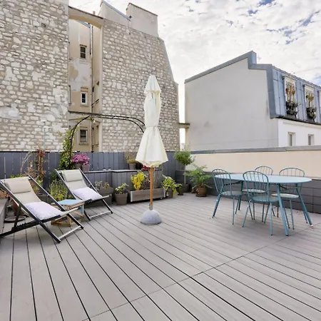 Apartment Le Contemporain - Terrace & Near Montmartre Paris